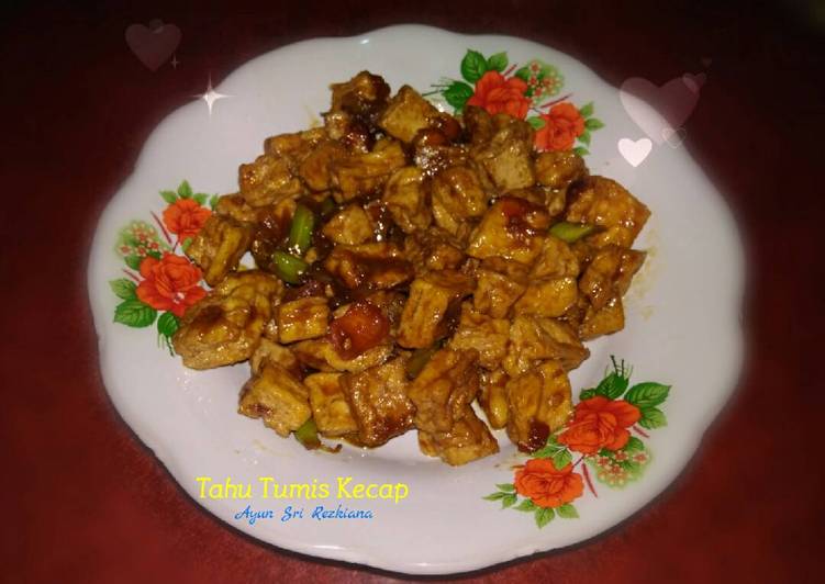 Resep Tahu Tumis Kecap yang Bikin Ngiler