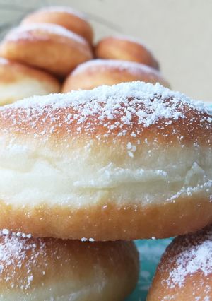 Egyszerű szalagos fánk 🍩 recept fotója