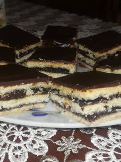 Mákos-szilvalekváros zserbó recept fotója