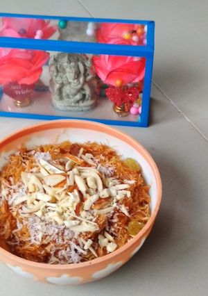 A picture of Mithi sevaiyaa.