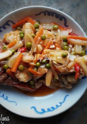 Foto resep Kakap Asam Manis