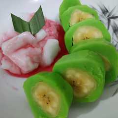 A picture of Pisang Ijo.