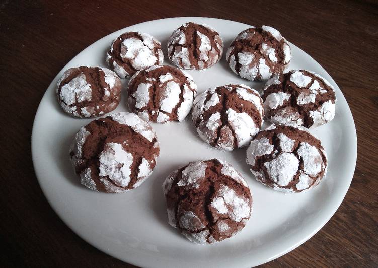 Crinkles au chocolat