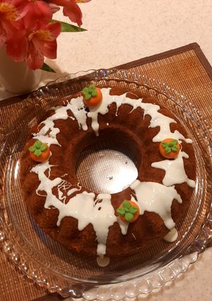 عکسی از دستور کیک خرمالو