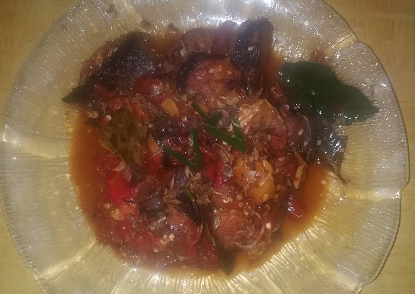 Ikan patin bumbu balado