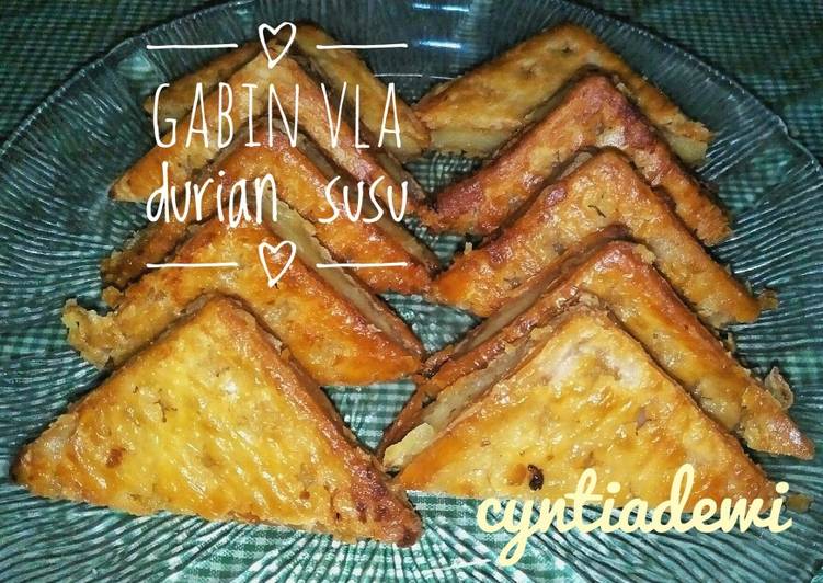 Cara Bikin Gabin Vla Durian susu Enak Dan Mudah