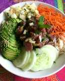 Poke Hawaiano (Ensalada de atún marinado)