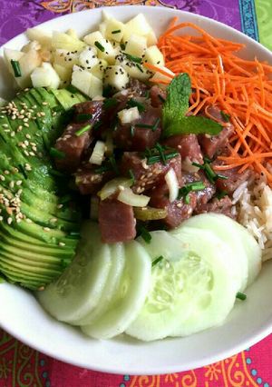 Foto principal de Poke Hawaiano (Ensalada de atún marinado)
