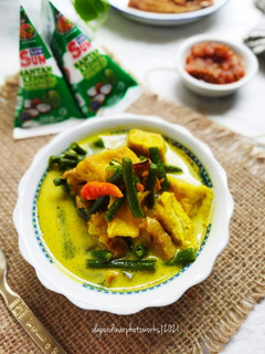 Foto resep Lodeh Kacang Panjang Tahu Tempe