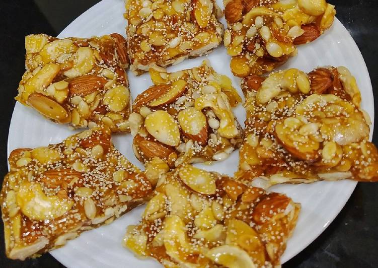 Easiest Way to Make Ultimate Dry Fruit Chikki