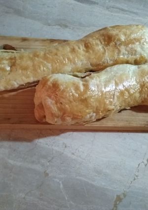 Φωτογραφία της συνταγής Λουκανικοτεμπελόπιτες!!