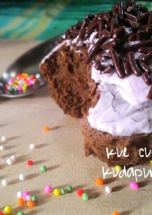 Foto resep Cup cake kukus (untuk hari ibu 🌼)