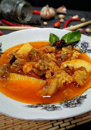 Foto resep Bagar Daging Sapi dan Kentang (Khas Padang) #pekaninspirasi
