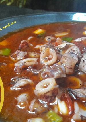 Foto resep Cumi asam manis