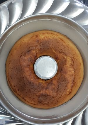 صورة لوصفة الكيكة العادية