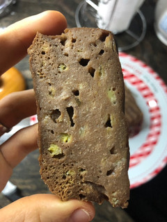 Una foto de Tartita de chocolate y plátano