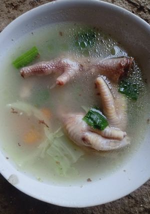 Foto resep Sup ceker simpel