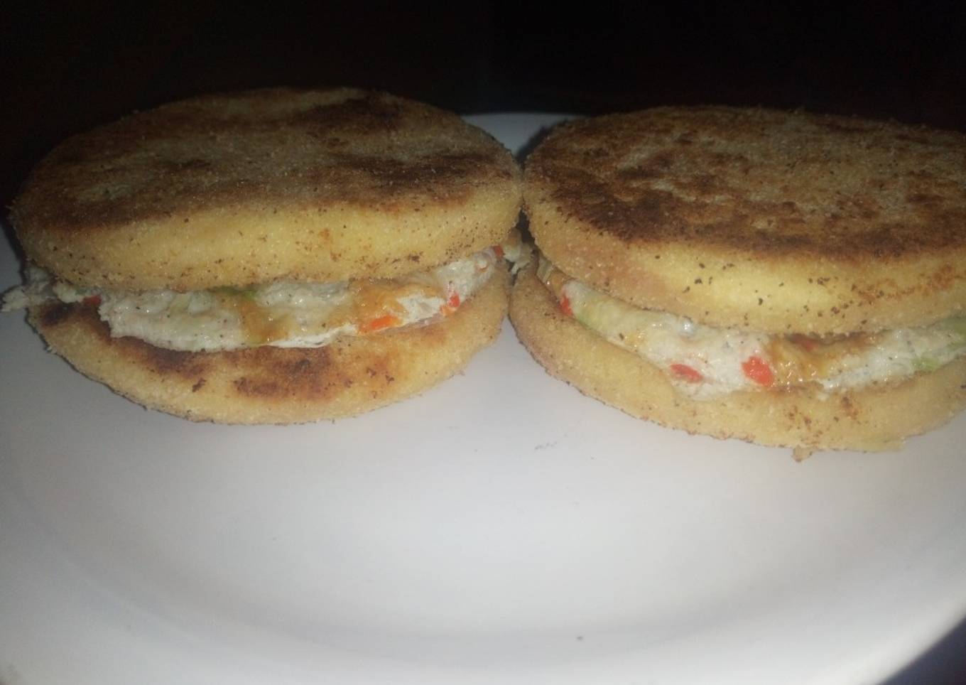 Bread & egg patties