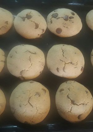 Una foto de Galletas con chip de chocolate... 🍪