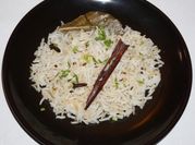 A picture of zeera chawal