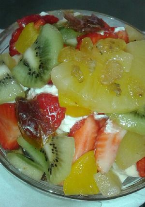 صورة لوصفة سلطة فواكه 🍨