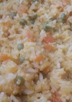 Una foto de Arroz a la Mexicana♡