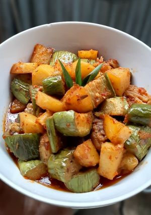 Foto resep Sambalado Kentang dan Terong