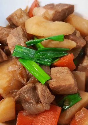 馬鈴薯燉肉 的食譜成品照片