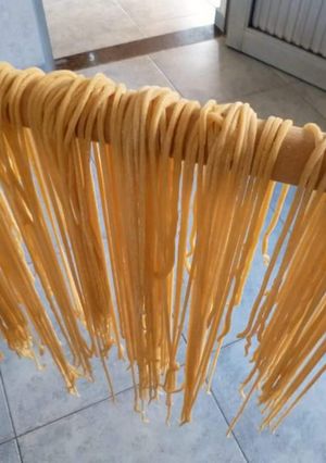 Una foto de Fideos caseros