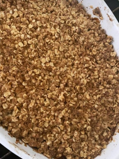 Foto de Crumble de Maçã com Aveia