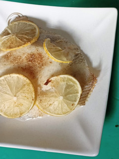 檸檬鹽烤鱈魚 的食譜成品照片