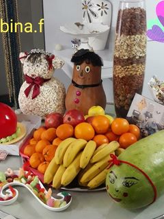 عکسی از دستور میز یلدای من