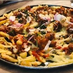 A picture of Loaded Fries - Mahnoor’s Cook Book.