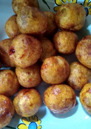 Foto resep Bola-bola ubi kuning