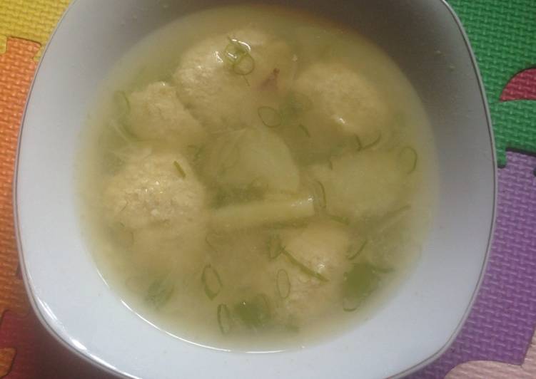 Bumbu Bola bola tahu sup | Cara Masak Bola bola tahu sup Yang Lezat Sekali