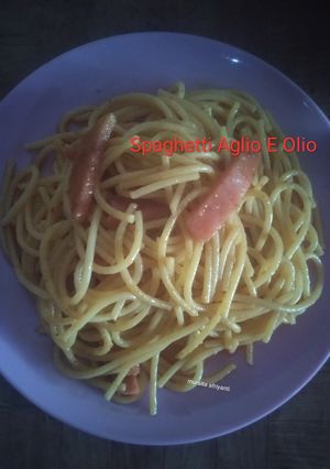 Foto resep Spaghetti Aglio E Olio