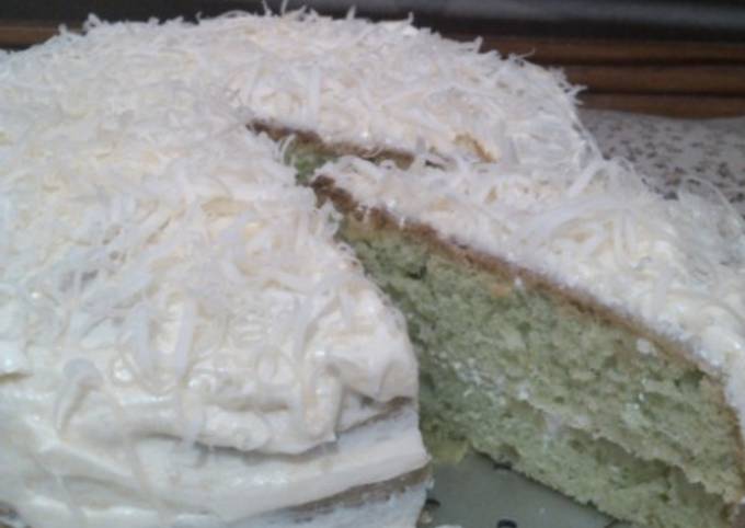 Cake Pandan Buttercream Margarin