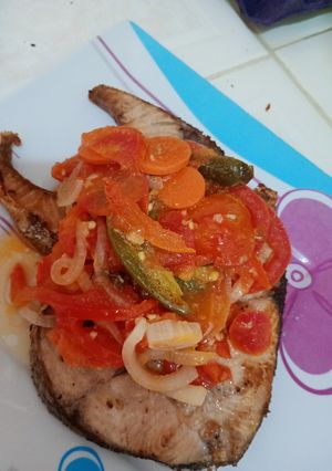 Una foto de Bacalao a la Veracruzana