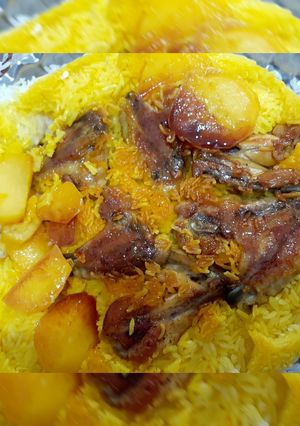 عکسی از دستور ته انداز بال مرغ