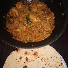 A picture of Patiyala Chicken.