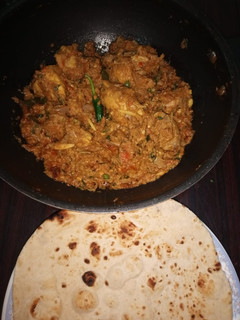 A picture of Patiyala Chicken.