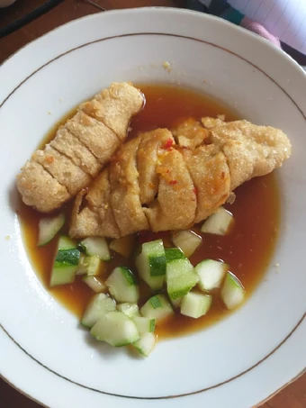 Langkah Gampang Membikin Resep  12.Pempek Dos (Ebi) yang Menggugah Selera, Bisa Manjain Lidah