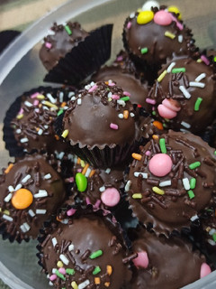 Foto resep Bola cokelat biskuit