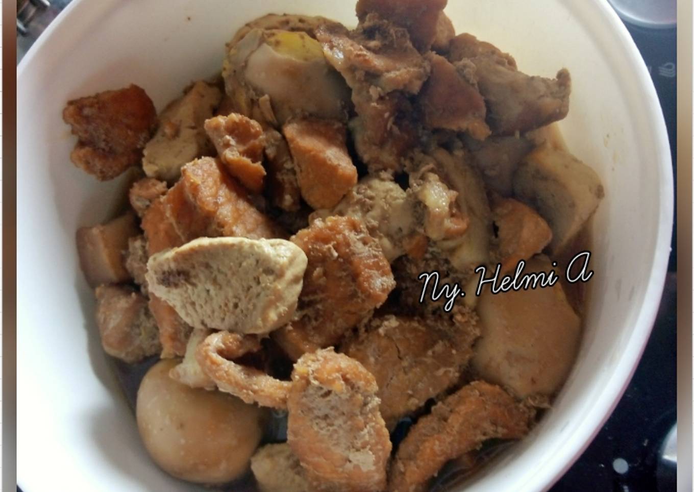 Bicap (Babi Kecap) Versi 1