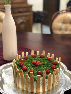 عکسی از دستور کیک مرغ
