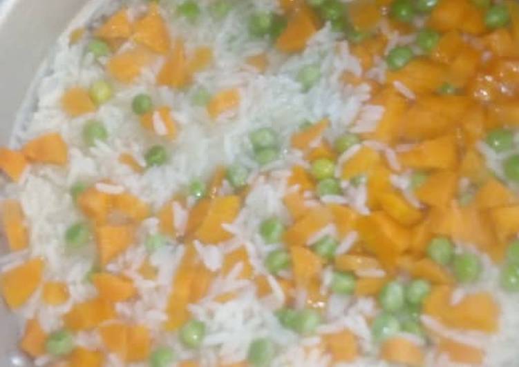 Steps to Prepare Favorite Vegetable white rice