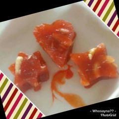 A picture of Whosayna’s Halwa.
