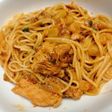 Espaguetis con Pollo & Papas