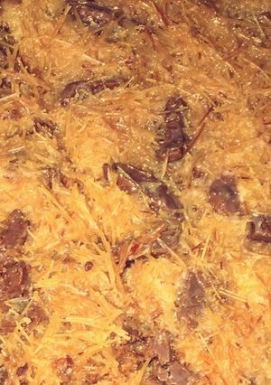صورة لوصفة بسبوسة بالشعيرية