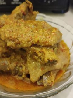 Foto resep Gulai ayam tanpa santan